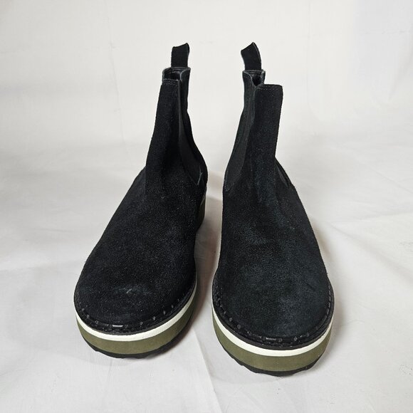 Matisse Ronan Black and Green Platform Booties Women's Size 9 NWOT - Picture 4 of 9